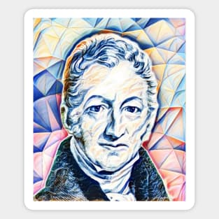 Thomas Robert Malthus Portrait | Thomas Robert Malthus Artwork 12 Magnet